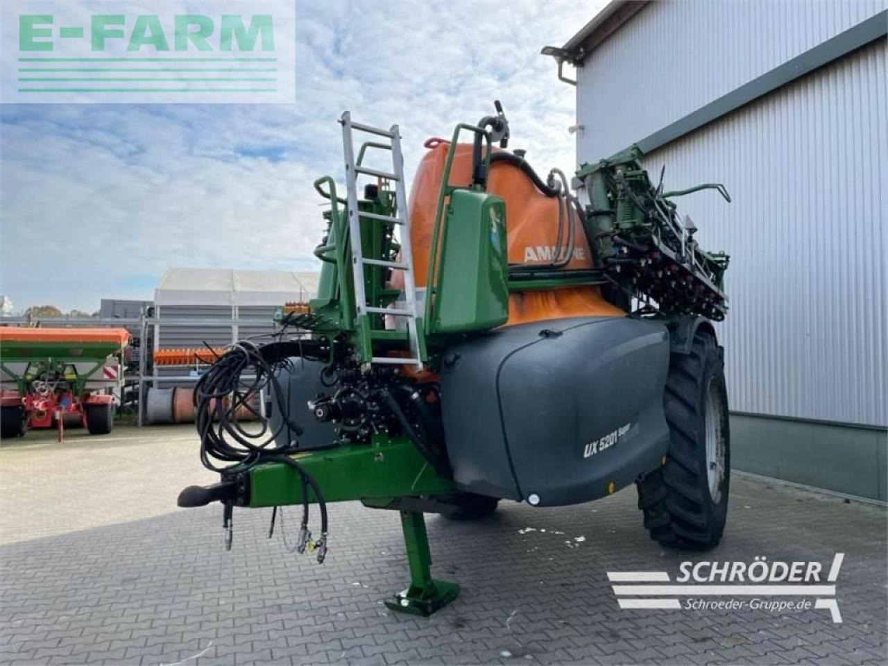 Amazone ux 5201 super - Prikabinamas purkštuvas: foto 5 Amazone ux 5201 super - Prikabinamas purkštuvas: foto 5