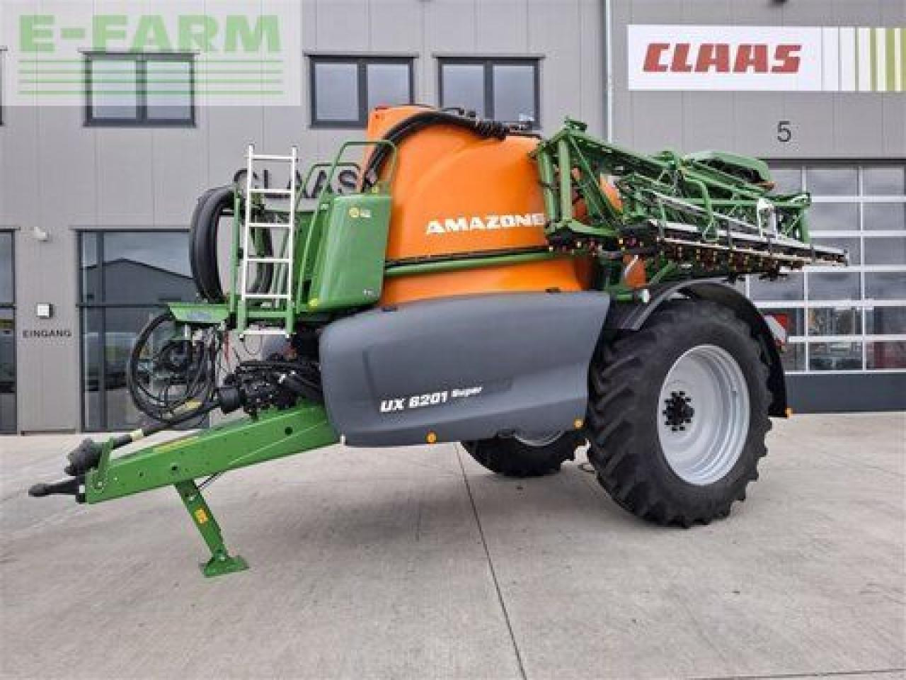 Amazone ux 6201 super - Prikabinamas purkštuvas: foto 1 Amazone ux 6201 super - Prikabinamas purkštuvas: foto 1