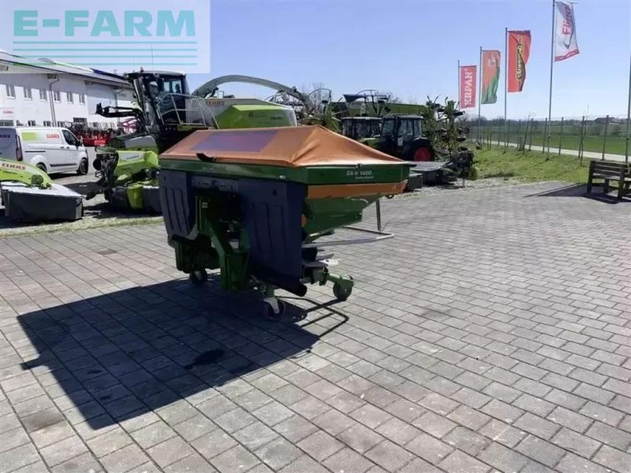 Amazone za-v 1400 profis control - Trąšų barstytuvas: foto 3 Amazone za-v 1400 profis control - Trąšų barstytuvas: foto 3
