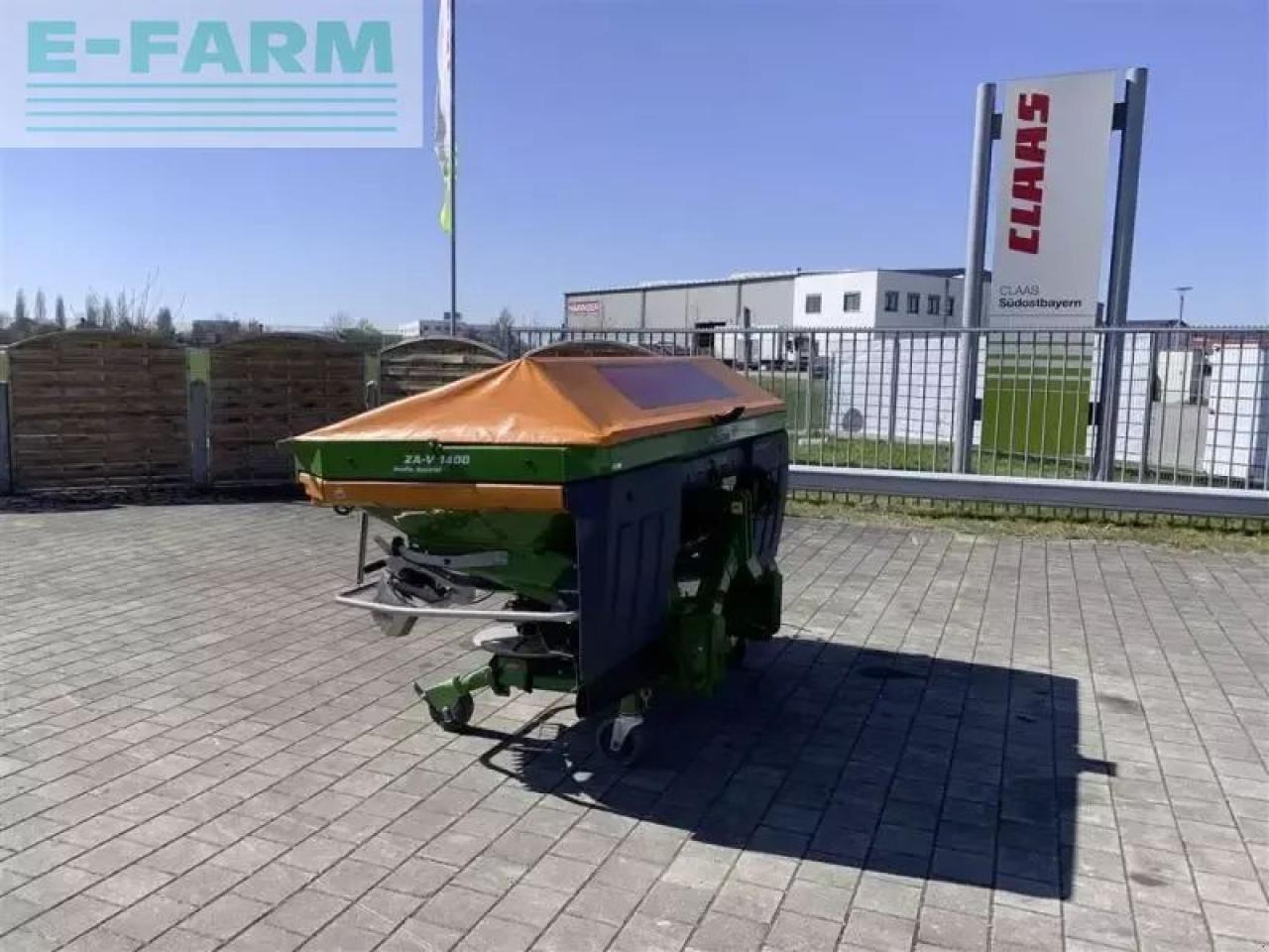 Amazone za-v 1400 profis control - Trąšų barstytuvas: foto 1 Amazone za-v 1400 profis control - Trąšų barstytuvas: foto 1