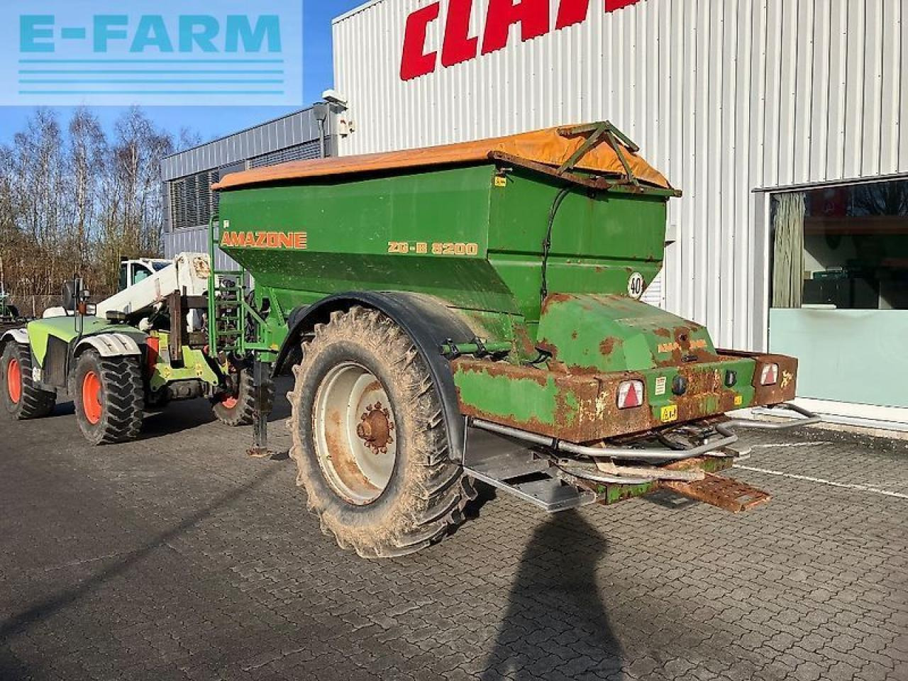 Amazone zg-b 8200 ultra hydro - Trąšų barstytuvas: foto 4 Amazone zg-b 8200 ultra hydro - Trąšų barstytuvas: foto 4