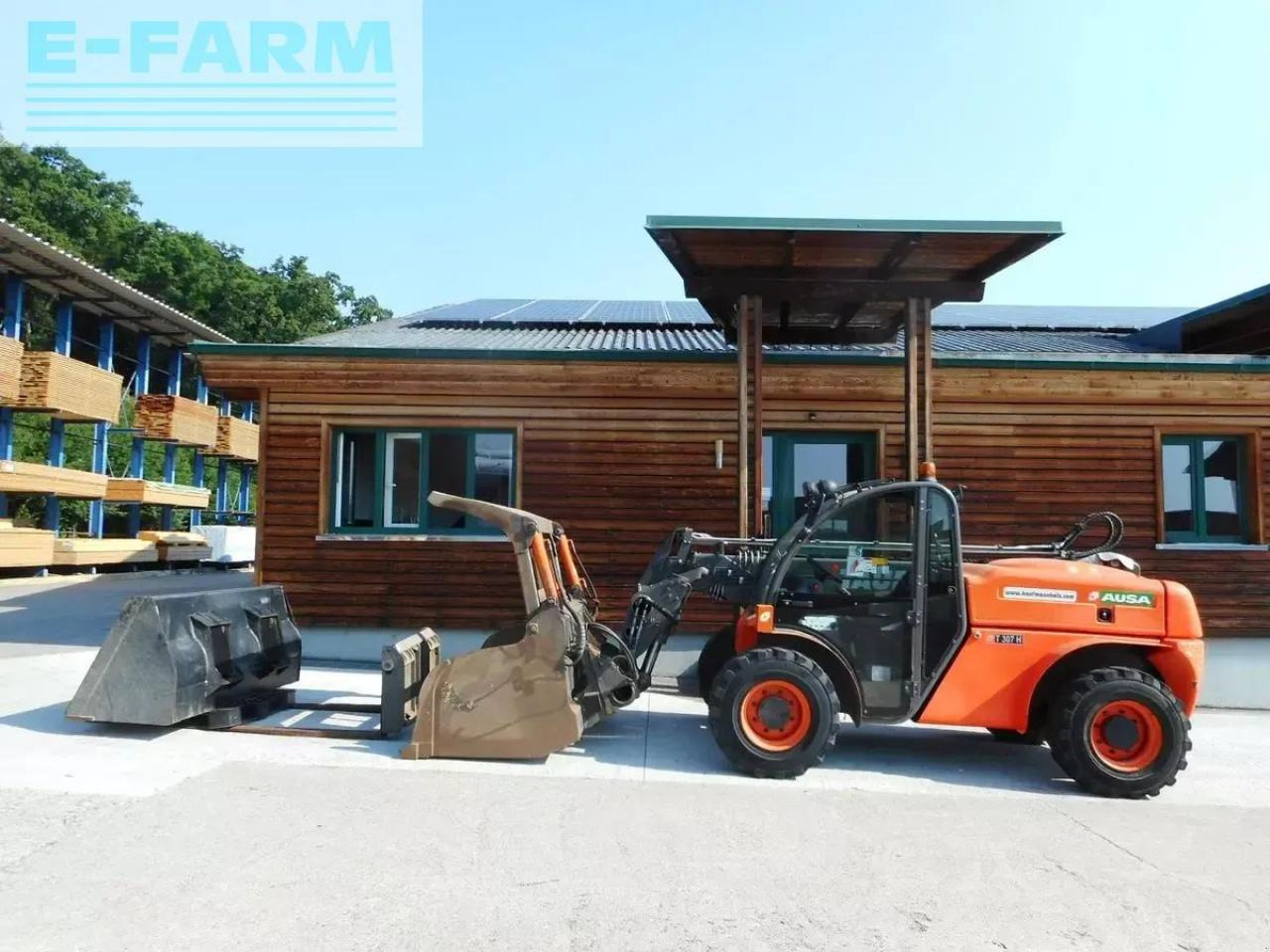 Ausa t307h ( 3t 7m ) nur 2,07 hoch u. 2,02 breit !! - Teleskopinis krautuvas: foto 1 Ausa t307h ( 3t 7m ) nur 2,07 hoch u. 2,02 breit !! - Teleskopinis krautuvas: foto 1