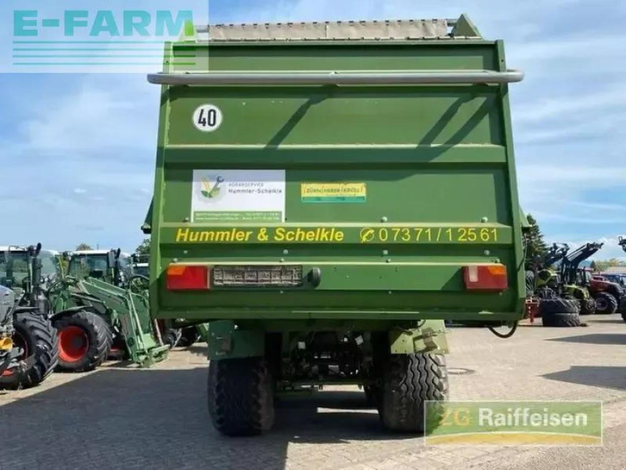 Priekaba rinktuvė Bergmann raptor36k: foto 8