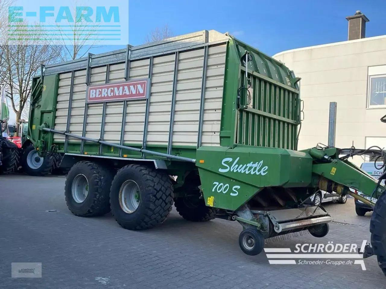 Bergmann shuttle 700 s - Priekaba rinktuvė: foto 1 Bergmann shuttle 700 s - Priekaba rinktuvė: foto 1