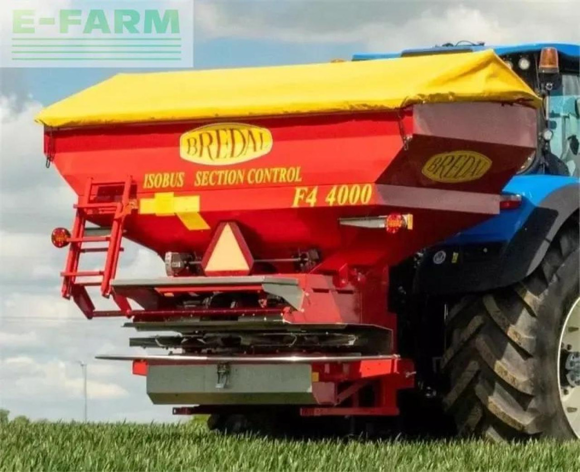 Bredal f4 4000l hydraulisk - Trąšų barstytuvas: foto 1 Bredal f4 4000l hydraulisk - Trąšų barstytuvas: foto 1