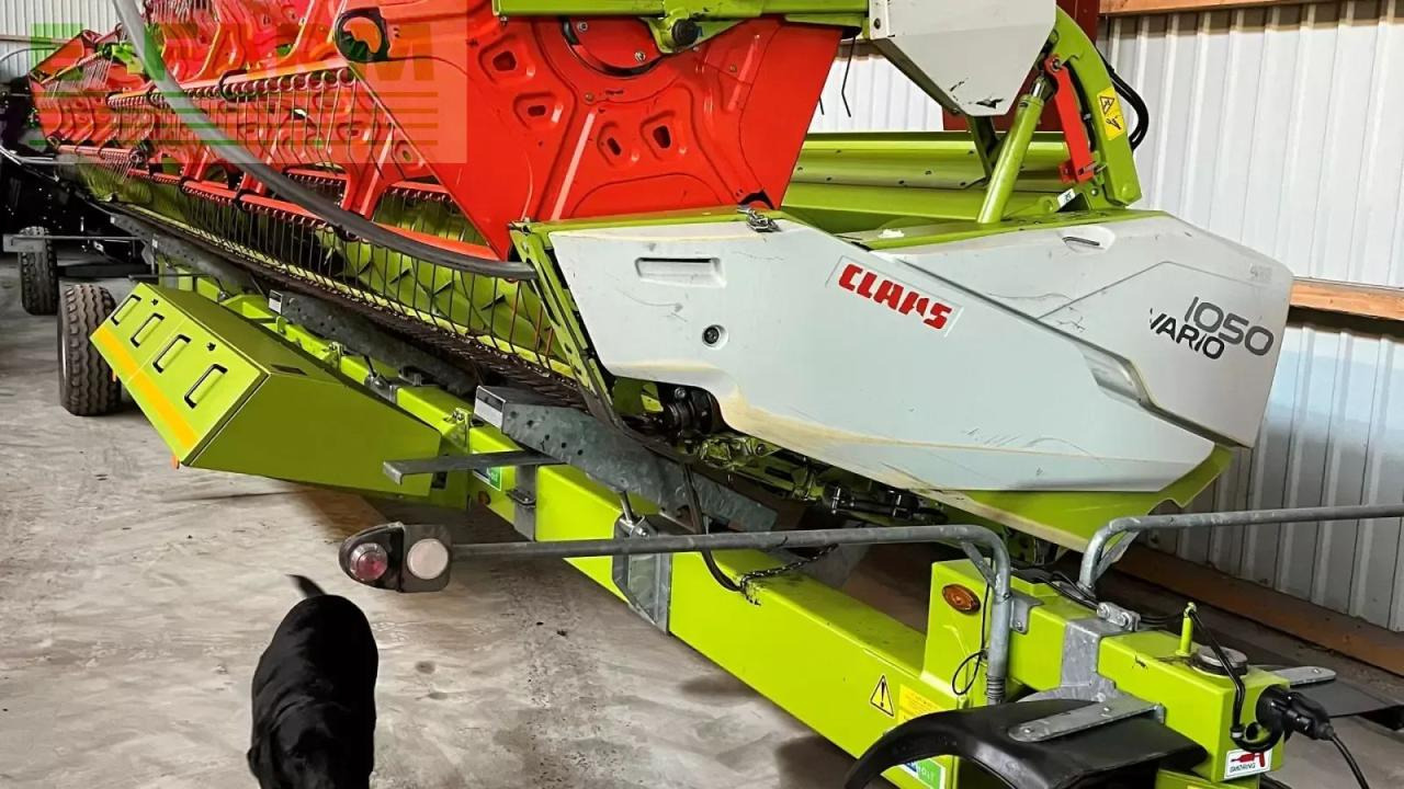 CLAAS 1050 skærebord m. vogn - Derliaus nuėmimo kombainas: foto 1 CLAAS 1050 skærebord m. vogn - Derliaus nuėmimo kombainas: foto 1