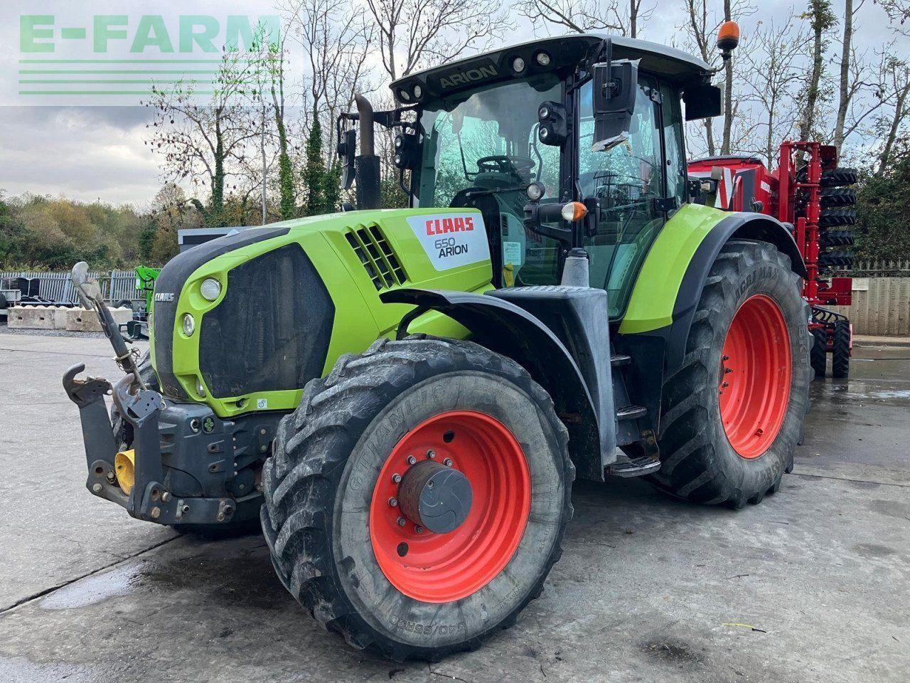 CLAAS ARION 650 ST4 CIS+ 50K CIS+ - Traktorius: foto 1 CLAAS ARION 650 ST4 CIS+ 50K CIS+ - Traktorius: foto 1