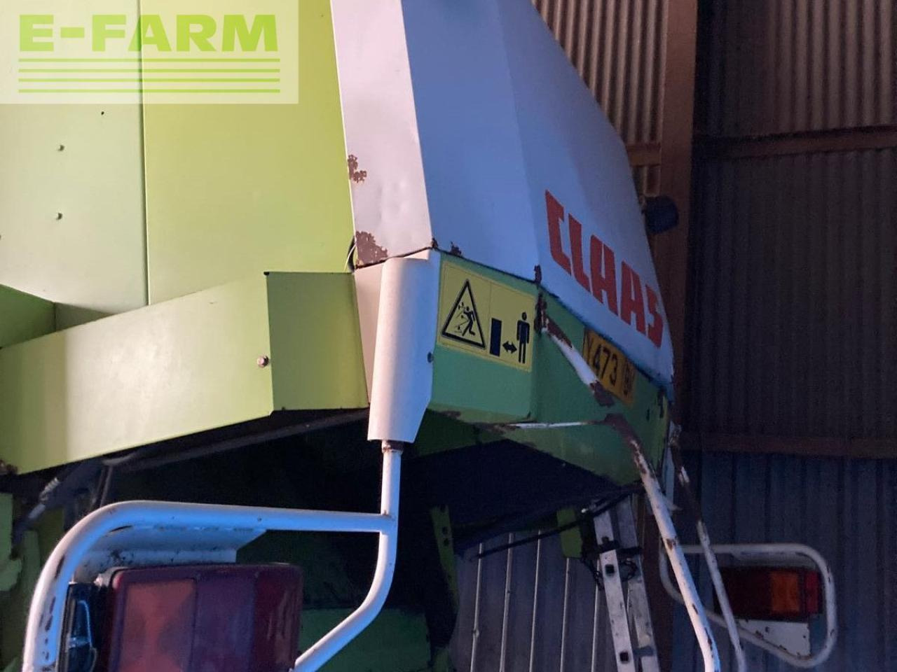 CLAAS LEXION 480 - Derliaus nuėmimo kombainas: foto 5 CLAAS LEXION 480 - Derliaus nuėmimo kombainas: foto 5