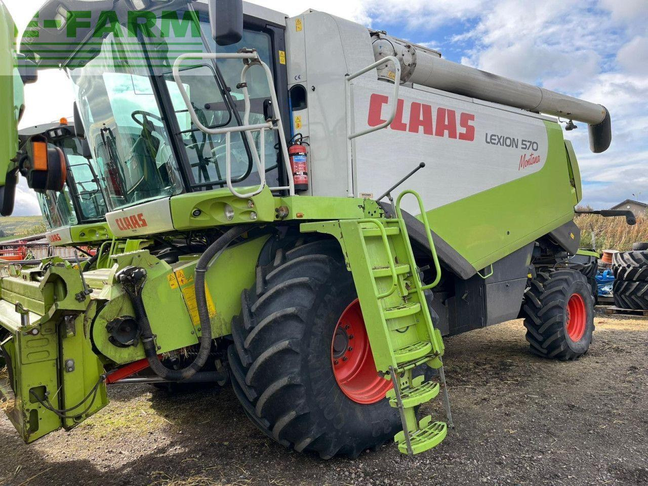 CLAAS LEXION 570 MONTANA - Derliaus nuėmimo kombainas: foto 1 CLAAS LEXION 570 MONTANA - Derliaus nuėmimo kombainas: foto 1