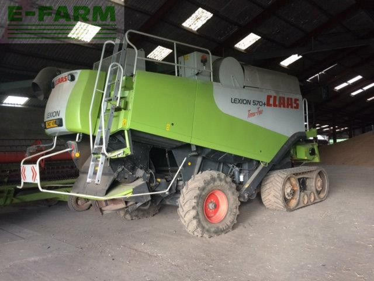 CLAAS LEXION 570 TT - Derliaus nuėmimo kombainas: foto 1 CLAAS LEXION 570 TT - Derliaus nuėmimo kombainas: foto 1