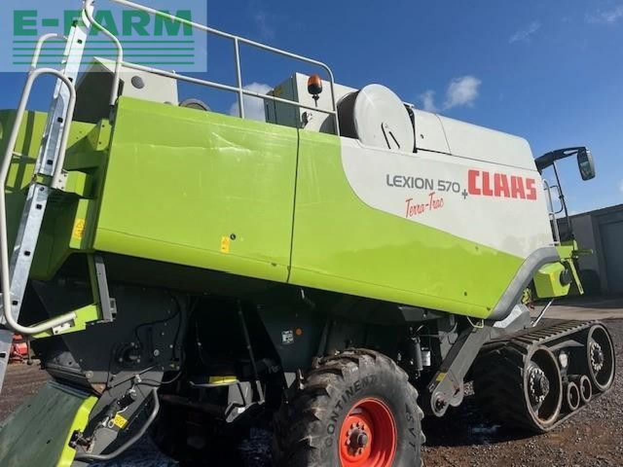CLAAS LEXION 570 TT - Derliaus nuėmimo kombainas: foto 3 CLAAS LEXION 570 TT - Derliaus nuėmimo kombainas: foto 3