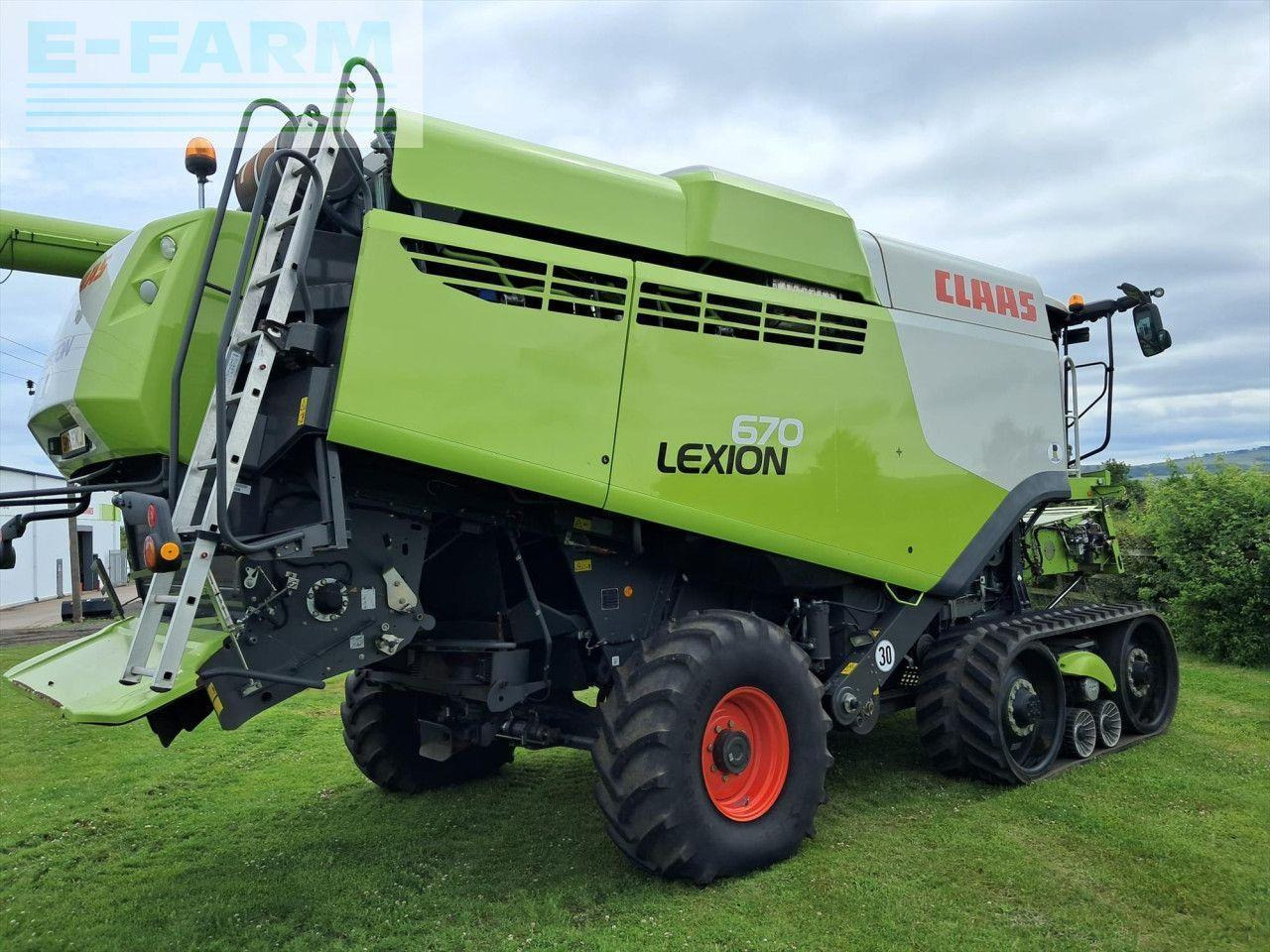 CLAAS LEXION 670TT - Derliaus nuėmimo kombainas: foto 1 CLAAS LEXION 670TT - Derliaus nuėmimo kombainas: foto 1