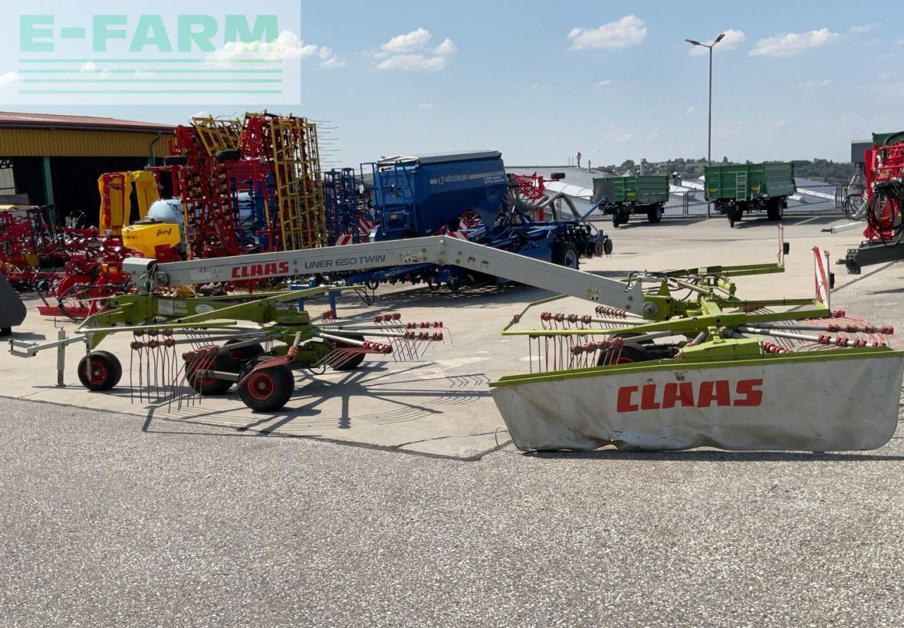 CLAAS Liner 650 TWIN - Šieno grėblys/ Vartytuvas: foto 2 CLAAS Liner 650 TWIN - Šieno grėblys/ Vartytuvas: foto 2