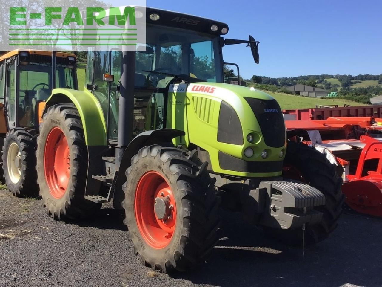 CLAAS ares 557 atz ATZ - Traktorius: foto 1 CLAAS ares 557 atz ATZ - Traktorius: foto 1