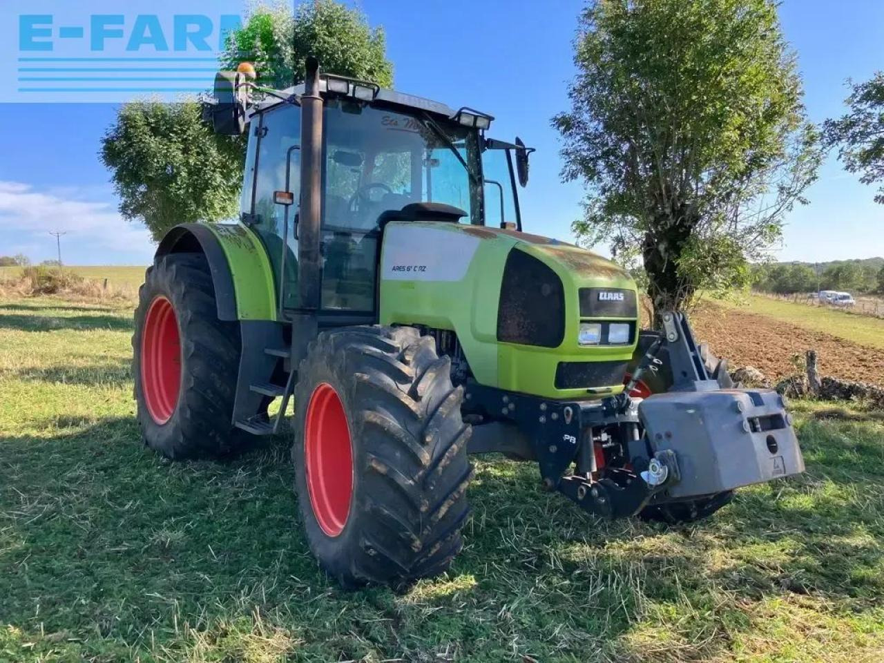 CLAAS ares 656 rz RZ - Traktorius: foto 1 CLAAS ares 656 rz RZ - Traktorius: foto 1