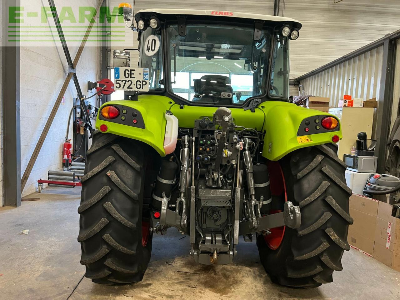 CLAAS arion 410 (a52/100) - Traktorius: foto 3 CLAAS arion 410 (a52/100) - Traktorius: foto 3