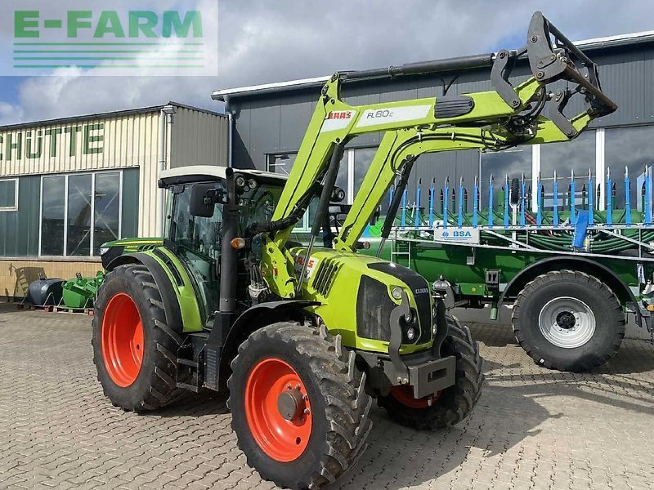 CLAAS arion 420 - Traktorius: foto 2 CLAAS arion 420 - Traktorius: foto 2