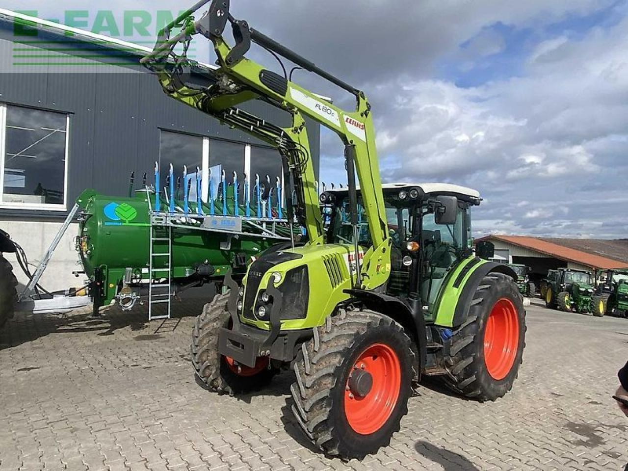 CLAAS arion 420 - Traktorius: foto 1 CLAAS arion 420 - Traktorius: foto 1