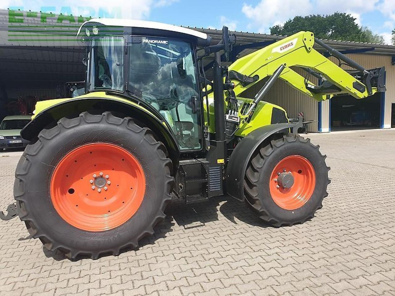 CLAAS arion 450 cis +frontlader fl 100 c CIS+ - Traktorius: foto 1 CLAAS arion 450 cis +frontlader fl 100 c CIS+ - Traktorius: foto 1