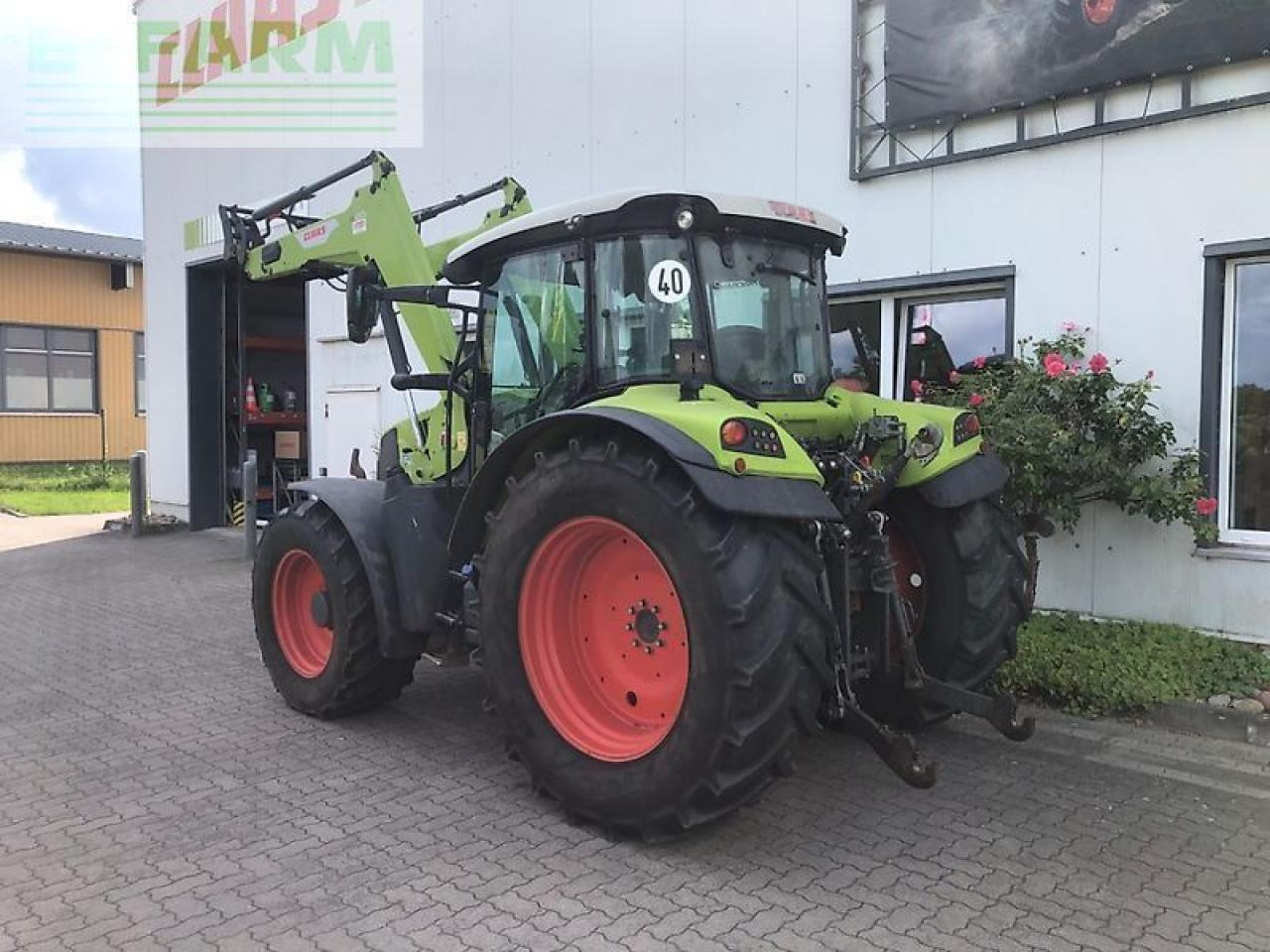 CLAAS arion 450 cis panoramic mit fl 120 c und fkh CIS - Traktorius: foto 2 CLAAS arion 450 cis panoramic mit fl 120 c und fkh CIS - Traktorius: foto 2