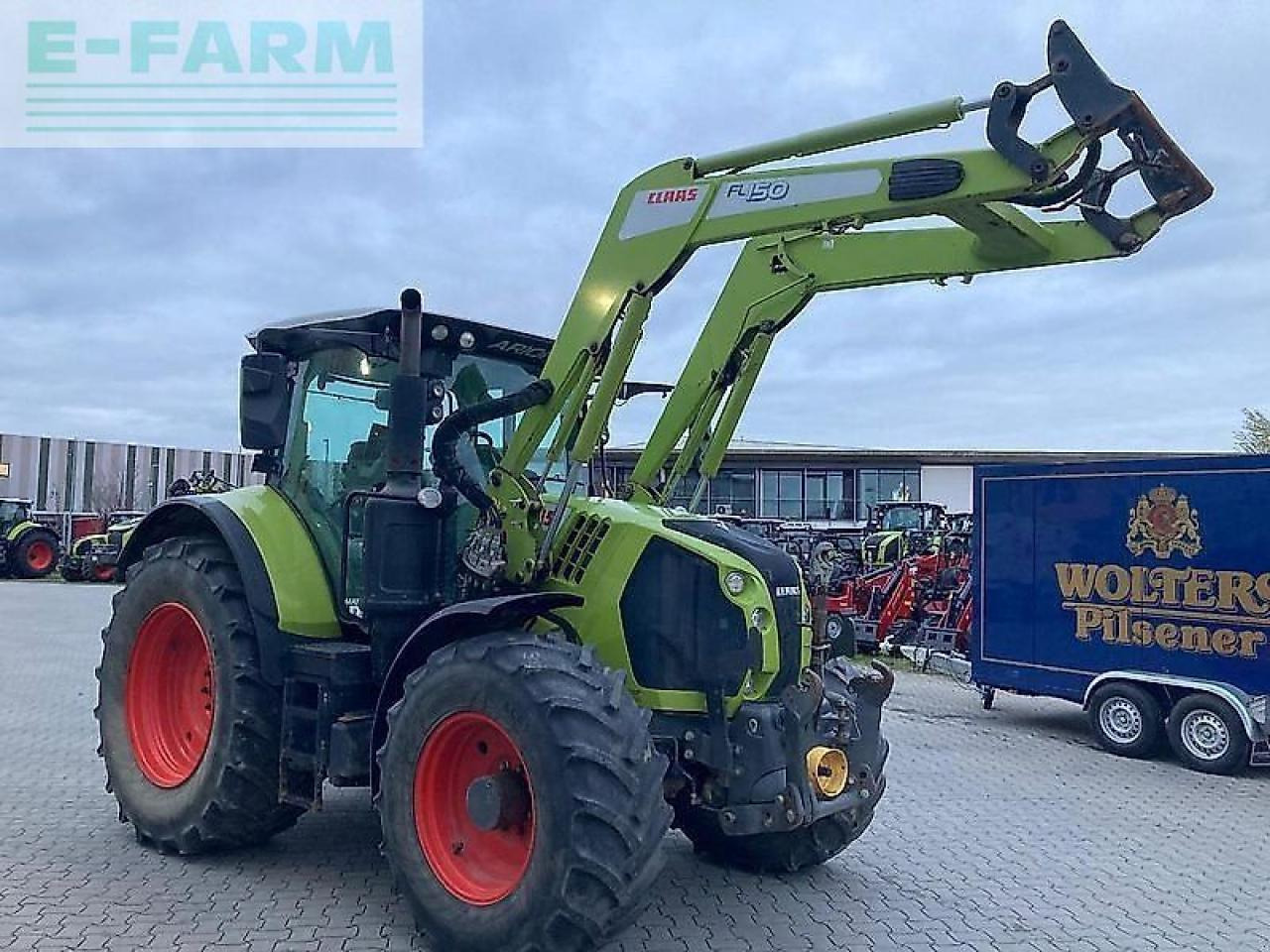 Traktorius CLAAS arion 550 cmatic CMATIC: foto 6