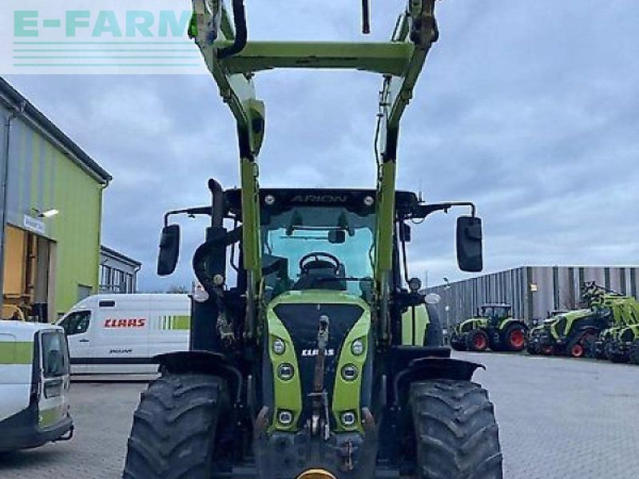 Traktorius CLAAS arion 550 cmatic CMATIC: foto 7