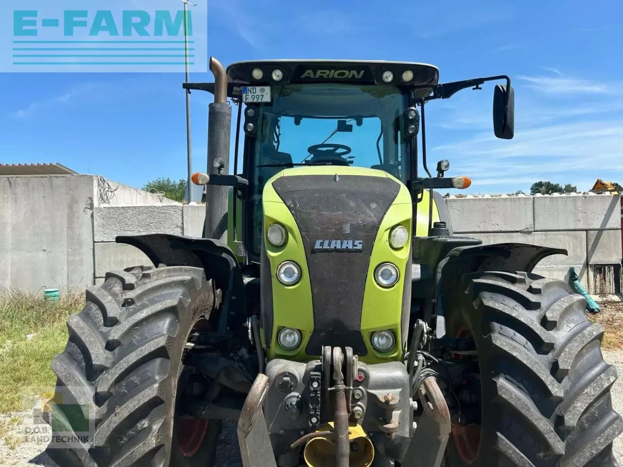 CLAAS arion 640 cebis CEBIS - Traktorius: foto 2 CLAAS arion 640 cebis CEBIS - Traktorius: foto 2