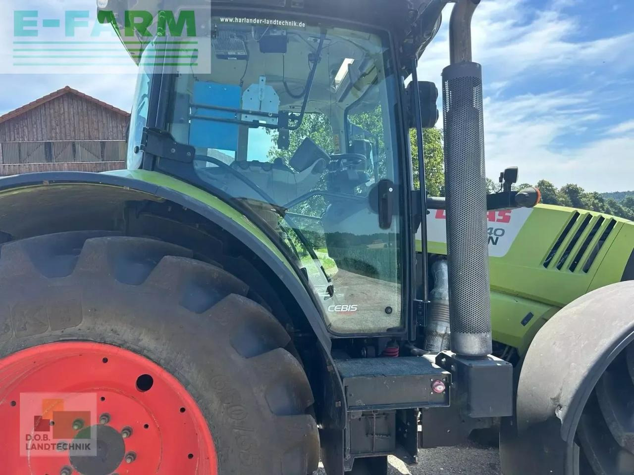 CLAAS arion 640 cebis CEBIS - Traktorius: foto 5 CLAAS arion 640 cebis CEBIS - Traktorius: foto 5