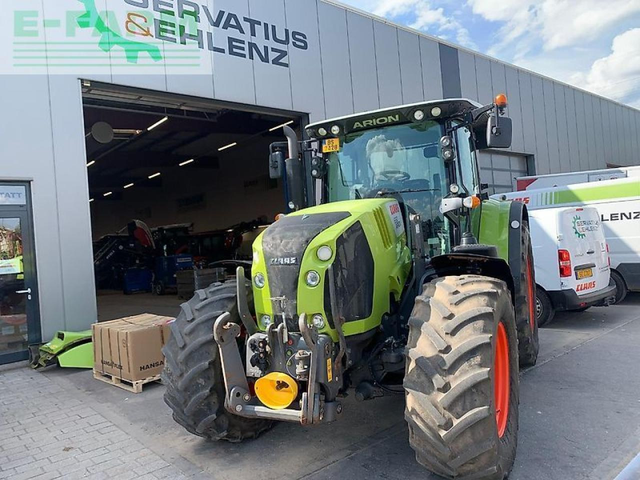 CLAAS arion 650 cebis hexa - Traktorius: foto 2 CLAAS arion 650 cebis hexa - Traktorius: foto 2
