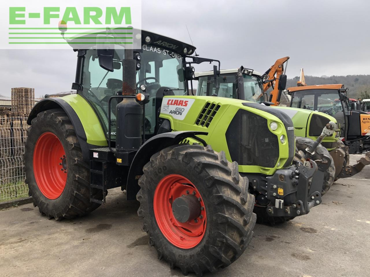 CLAAS arion 650 cmatic (a77/300) - Traktorius: foto 2 CLAAS arion 650 cmatic (a77/300) - Traktorius: foto 2