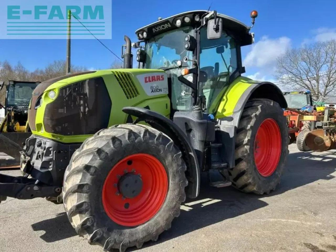 CLAAS axion 800 - Traktorius: foto 1 CLAAS axion 800 - Traktorius: foto 1