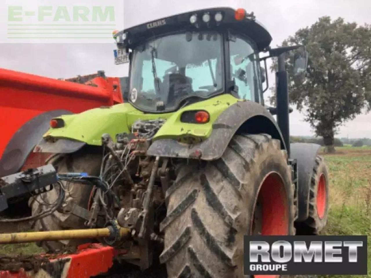 CLAAS axion 800 - Traktorius: foto 1 CLAAS axion 800 - Traktorius: foto 1
