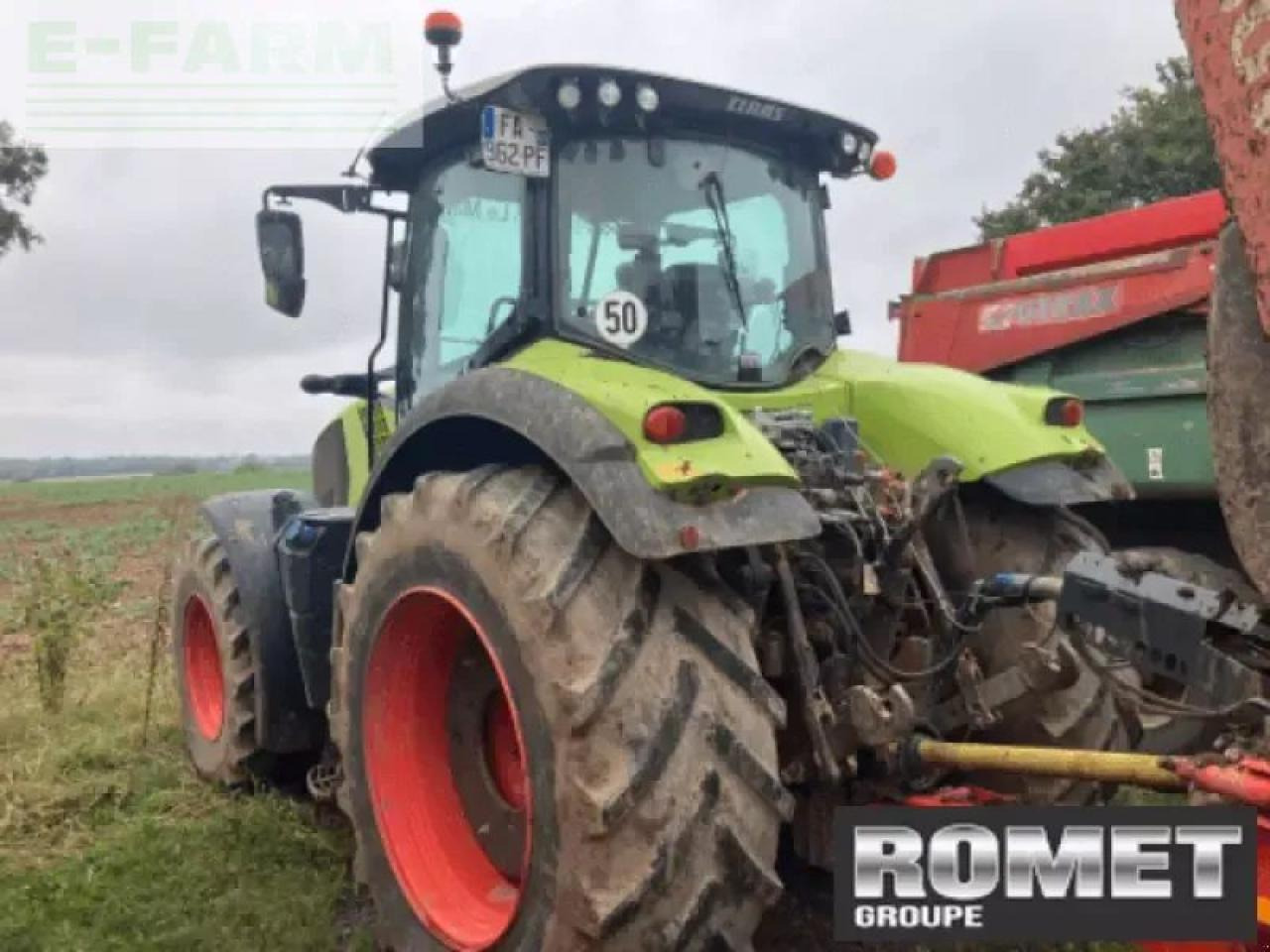 CLAAS axion 800 - Traktorius: foto 2 CLAAS axion 800 - Traktorius: foto 2