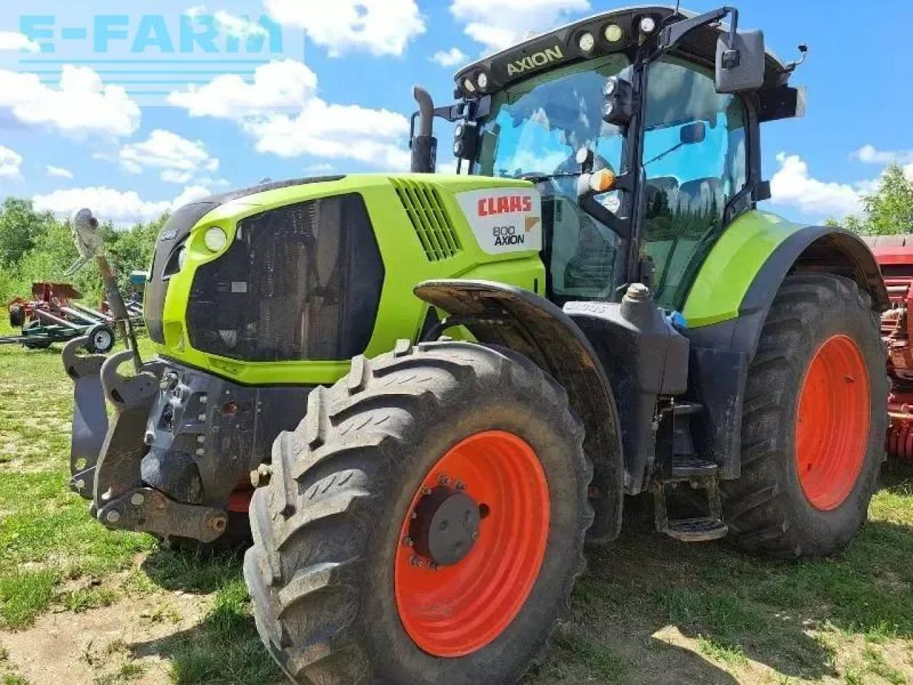 CLAAS axion 800 - Traktorius: foto 3 CLAAS axion 800 - Traktorius: foto 3