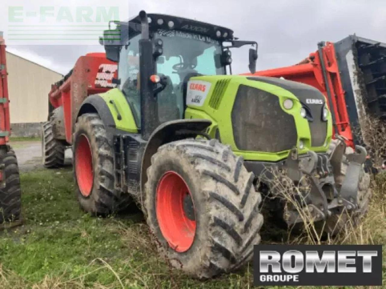 CLAAS axion 800 - Traktorius: foto 3 CLAAS axion 800 - Traktorius: foto 3