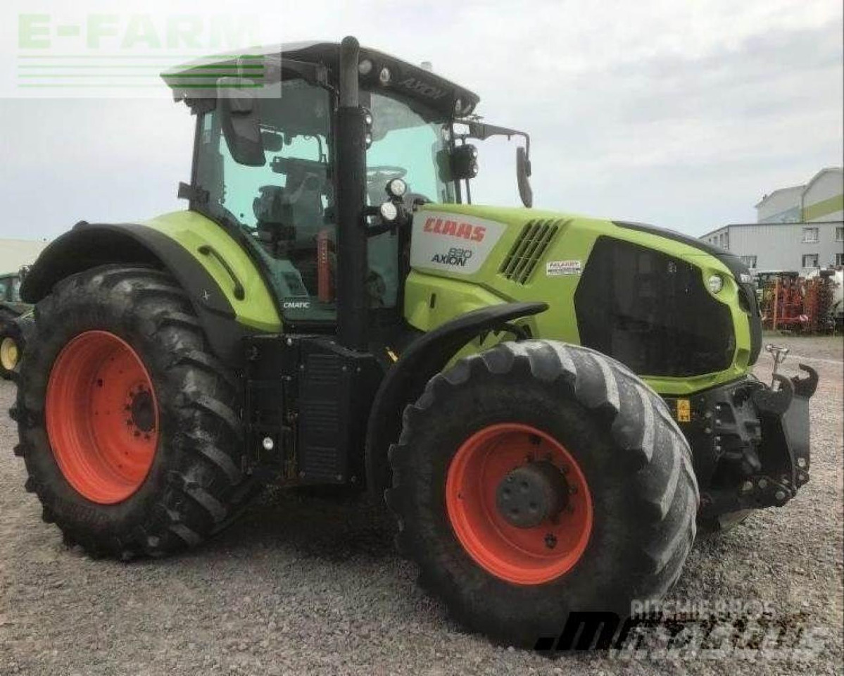 CLAAS axion 830 - Traktorius: foto 2 CLAAS axion 830 - Traktorius: foto 2
