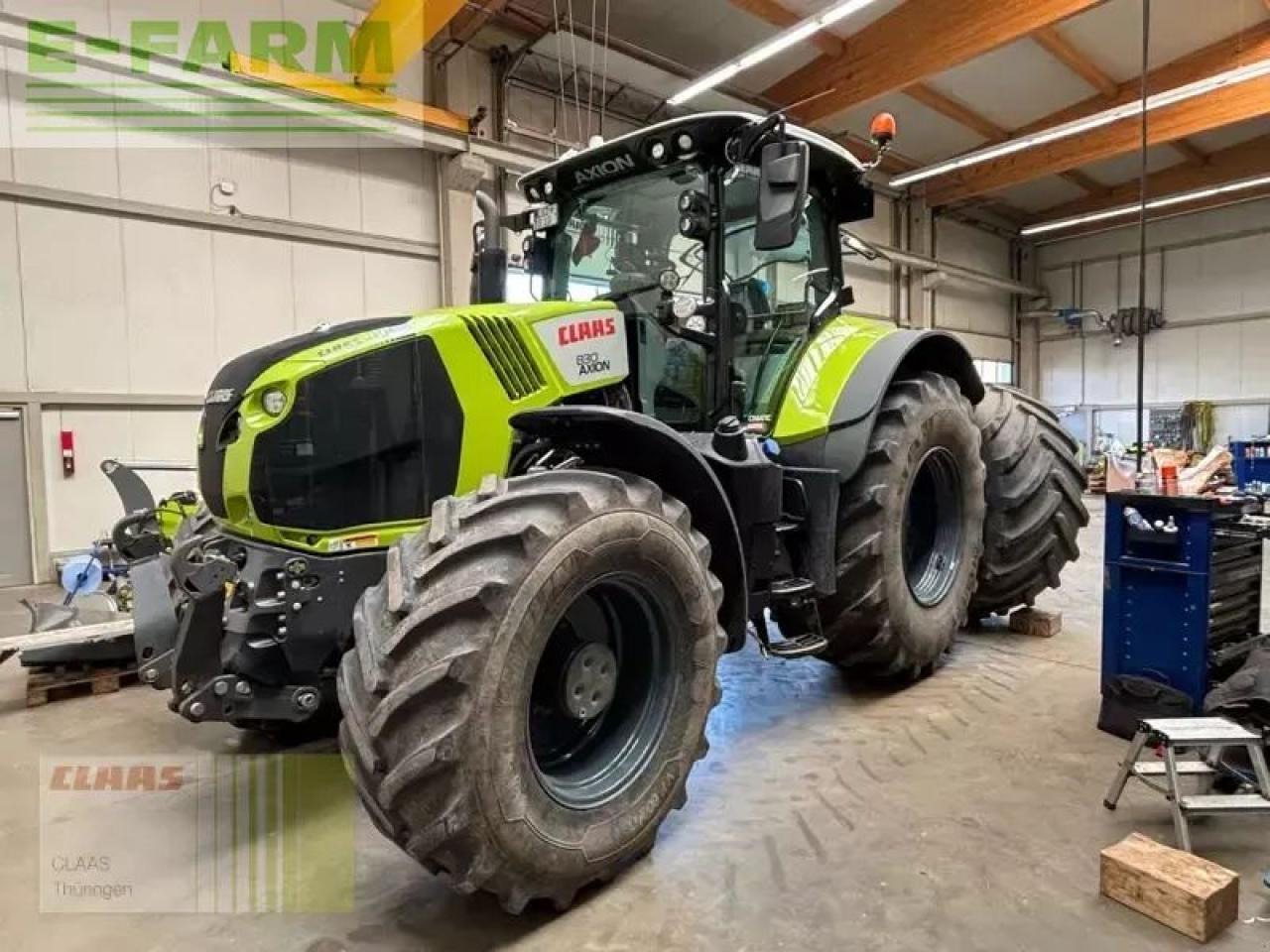 Traktorius CLAAS axion 830: foto 6