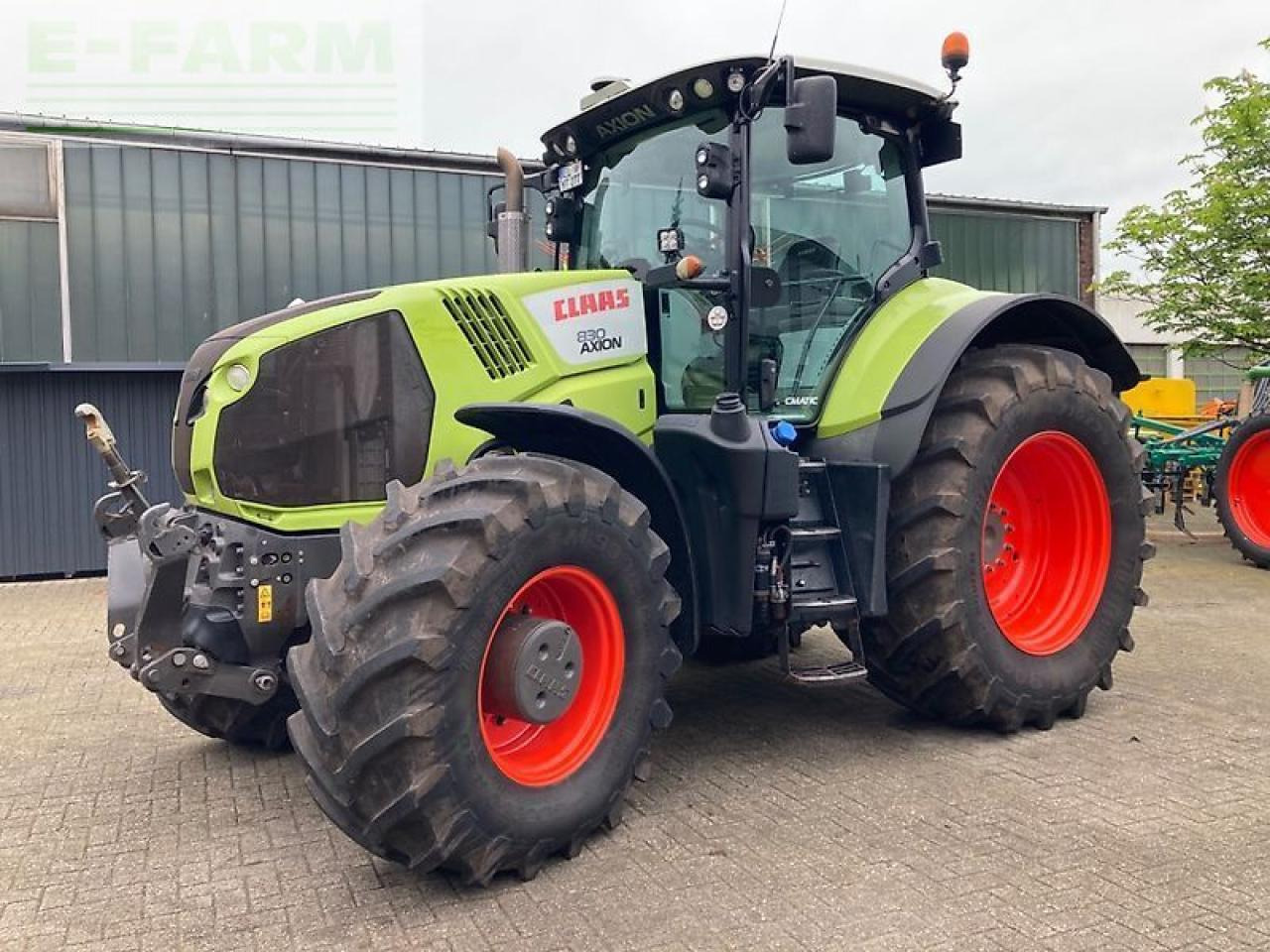 CLAAS axion 830 cebis - Traktorius: foto 1 CLAAS axion 830 cebis - Traktorius: foto 1