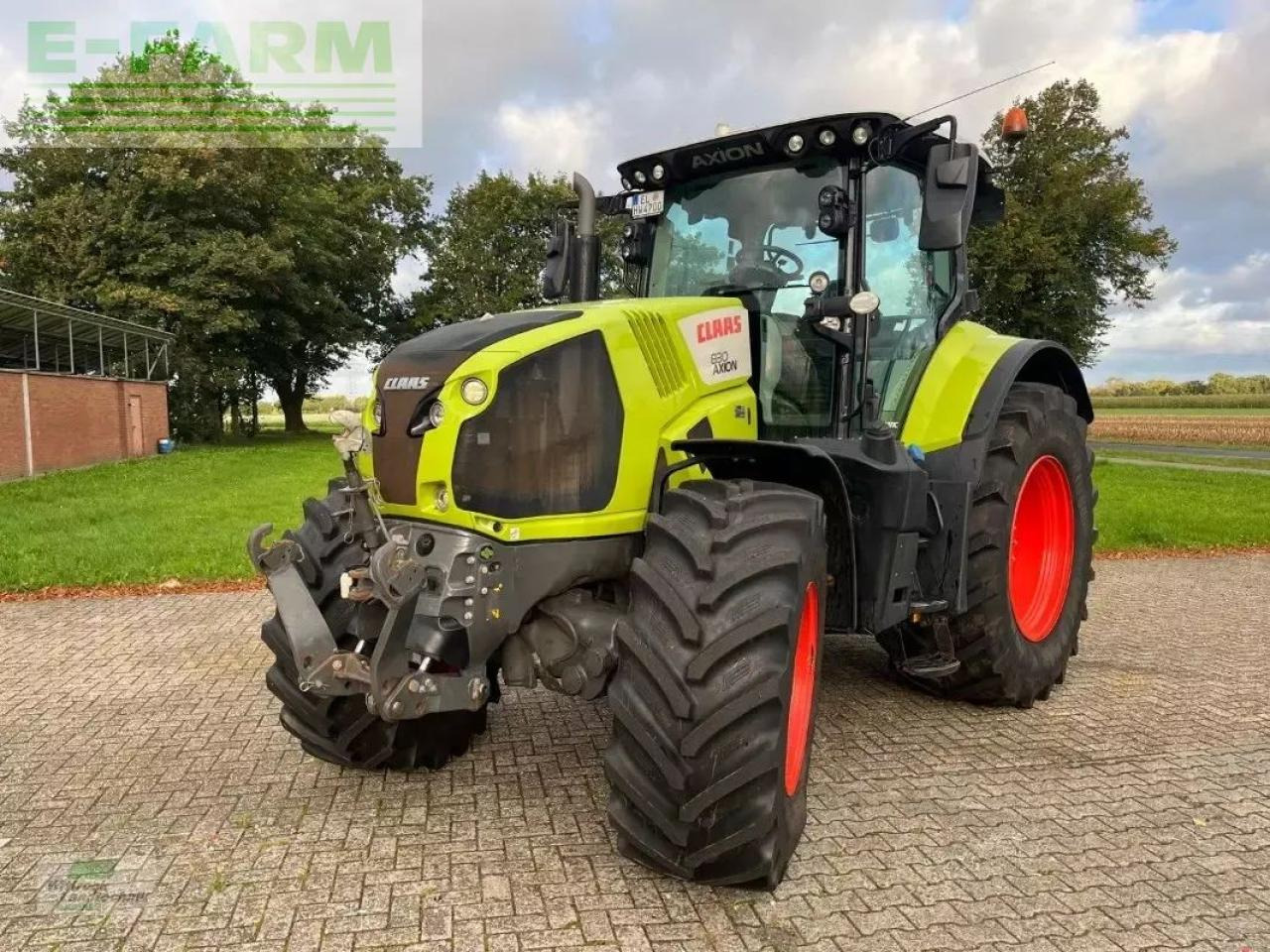 CLAAS axion 830 cebis - Traktorius: foto 1 CLAAS axion 830 cebis - Traktorius: foto 1