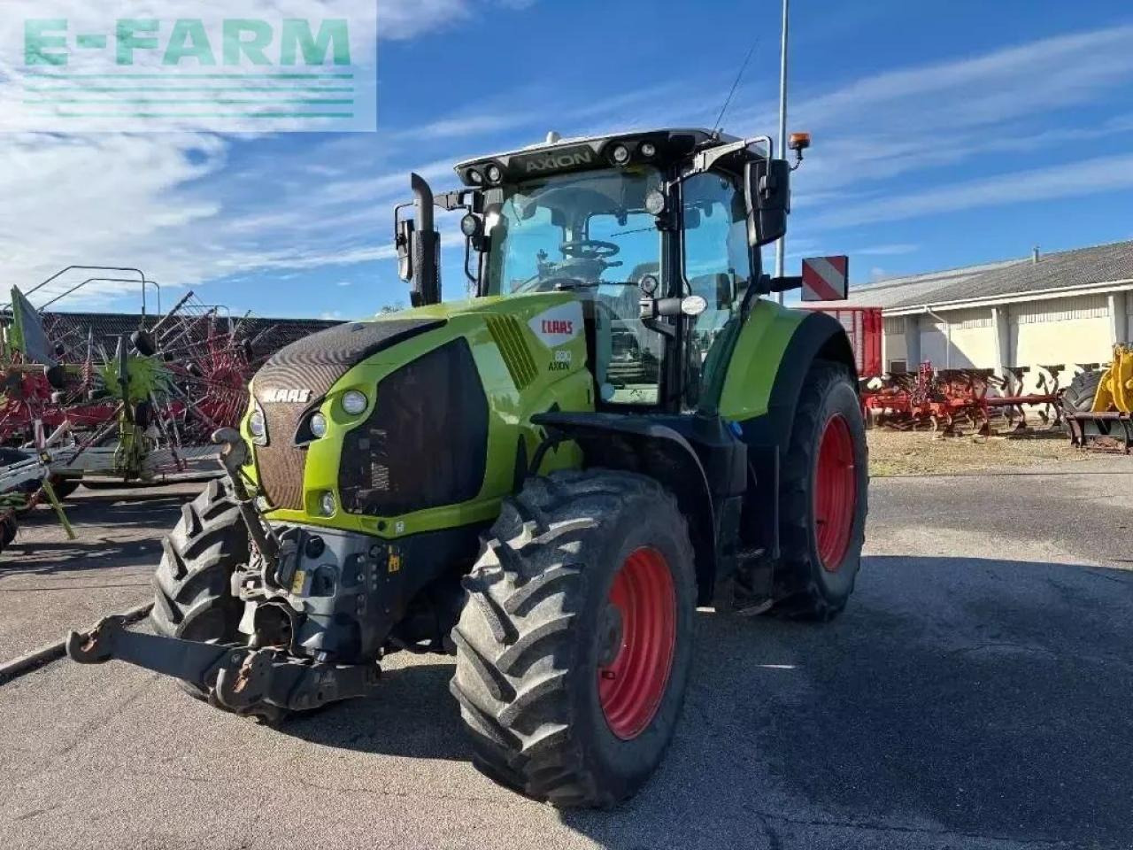 CLAAS axion 830 cebis - Traktorius: foto 1 CLAAS axion 830 cebis - Traktorius: foto 1