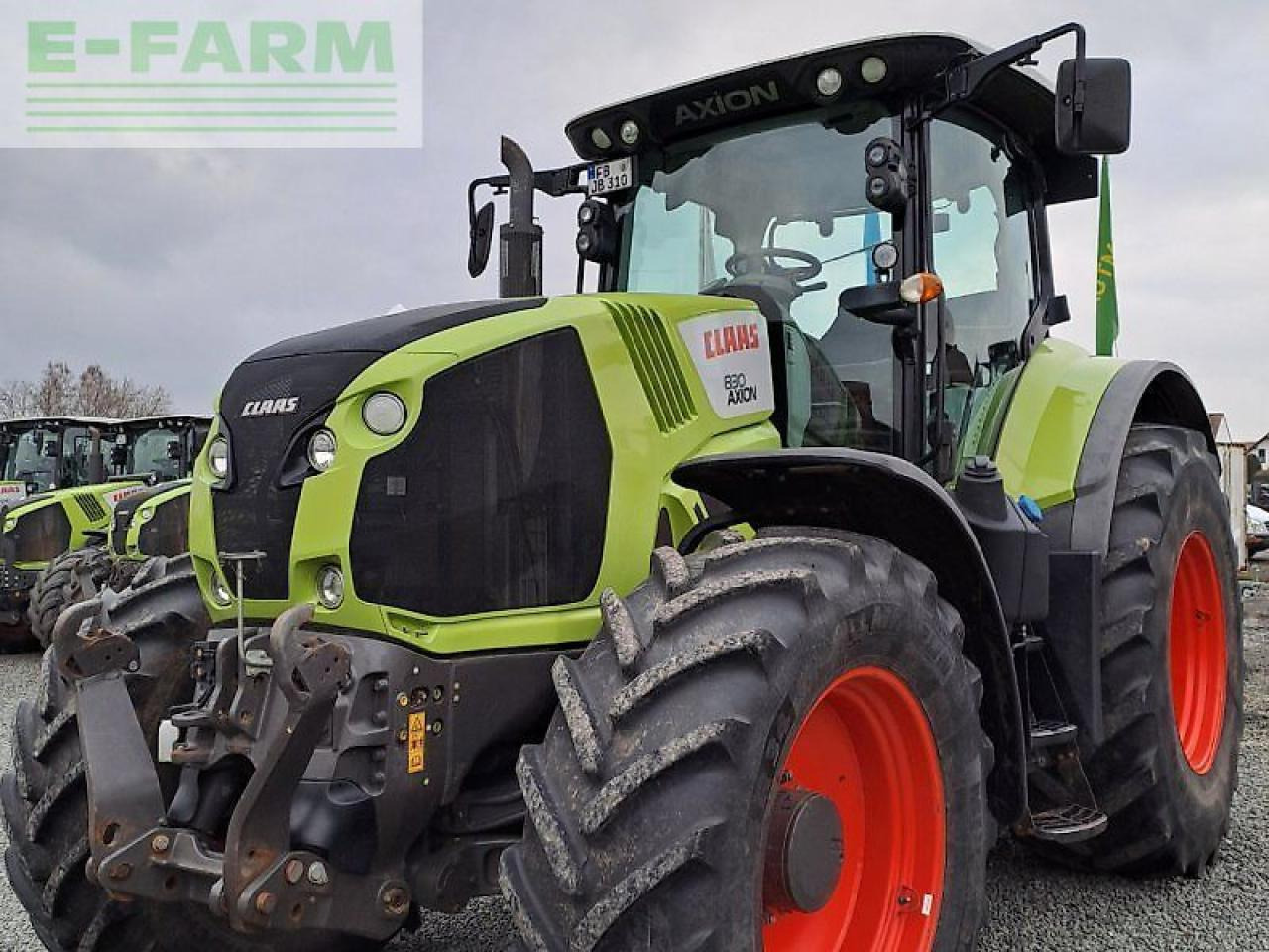 CLAAS axion 830 cebis - Traktorius: foto 2 CLAAS axion 830 cebis - Traktorius: foto 2