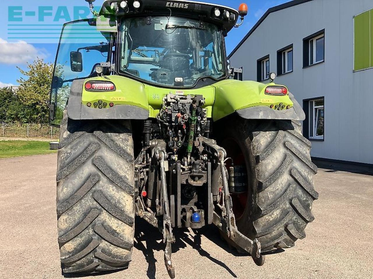 Traktorius CLAAS axion 830 cmatic CMATIC: foto 16