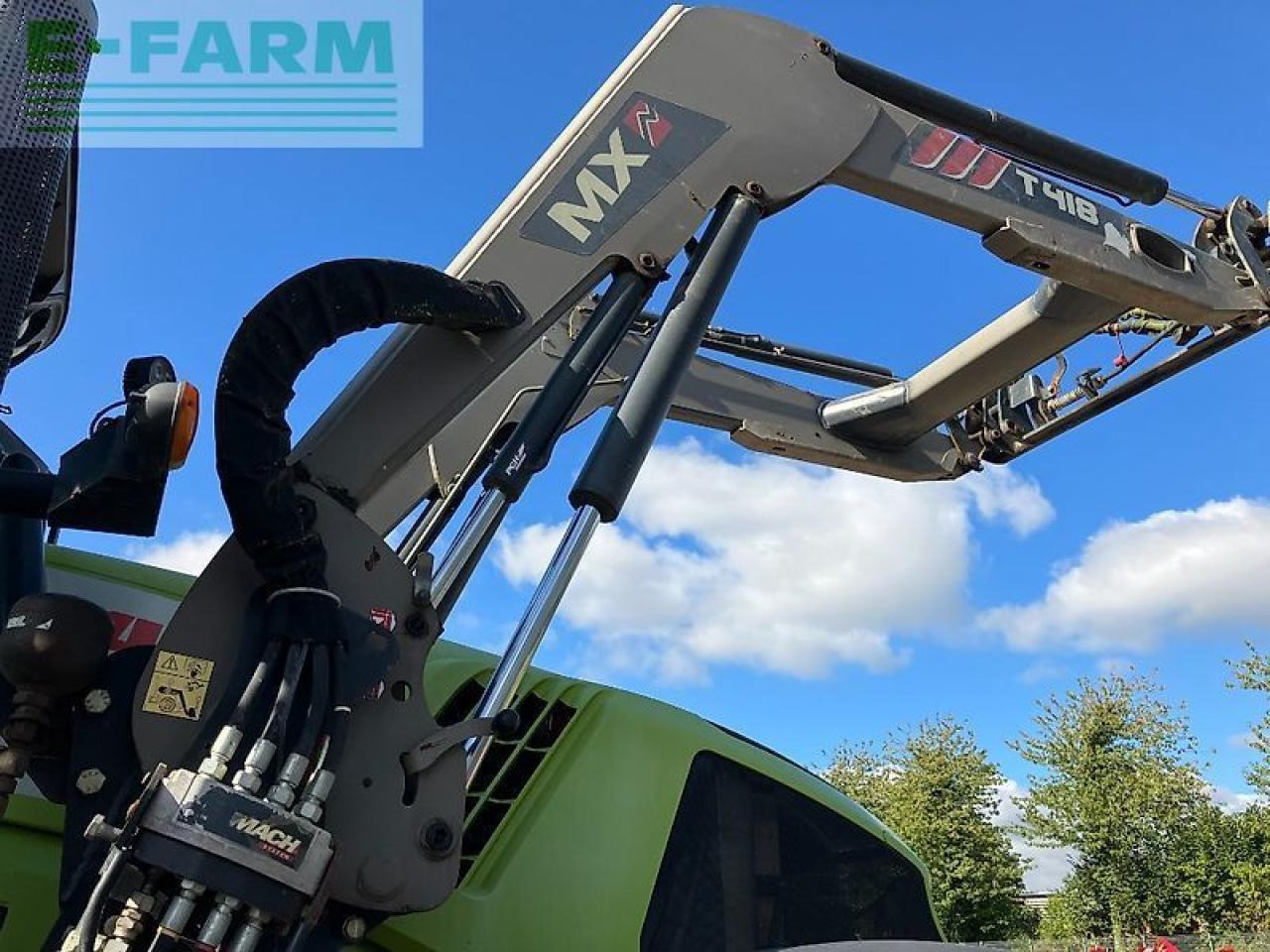 Traktorius CLAAS axion 830 cmatic CMATIC: foto 17