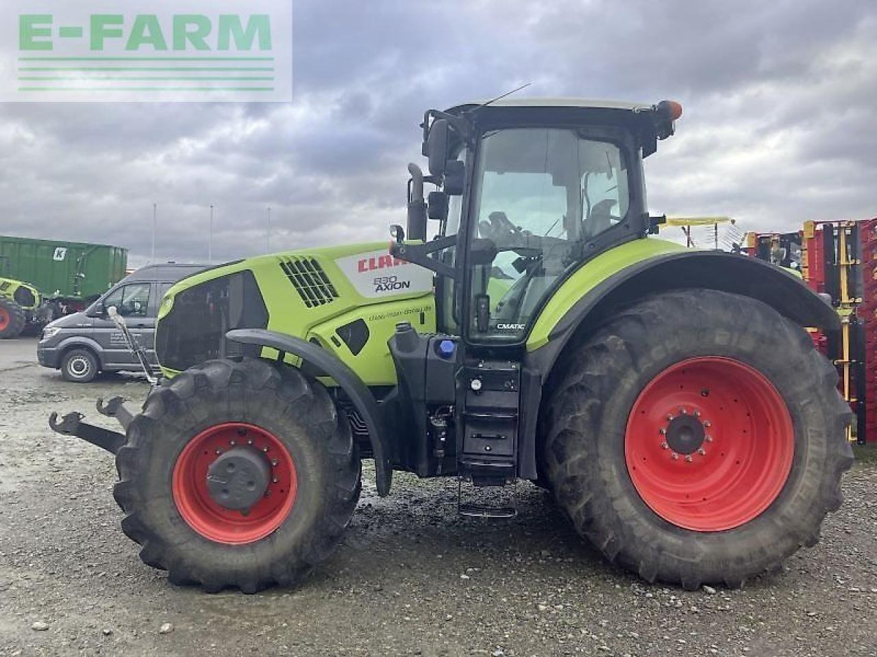 CLAAS axion 830 cmatic CMATIC - Traktorius: foto 3 CLAAS axion 830 cmatic CMATIC - Traktorius: foto 3