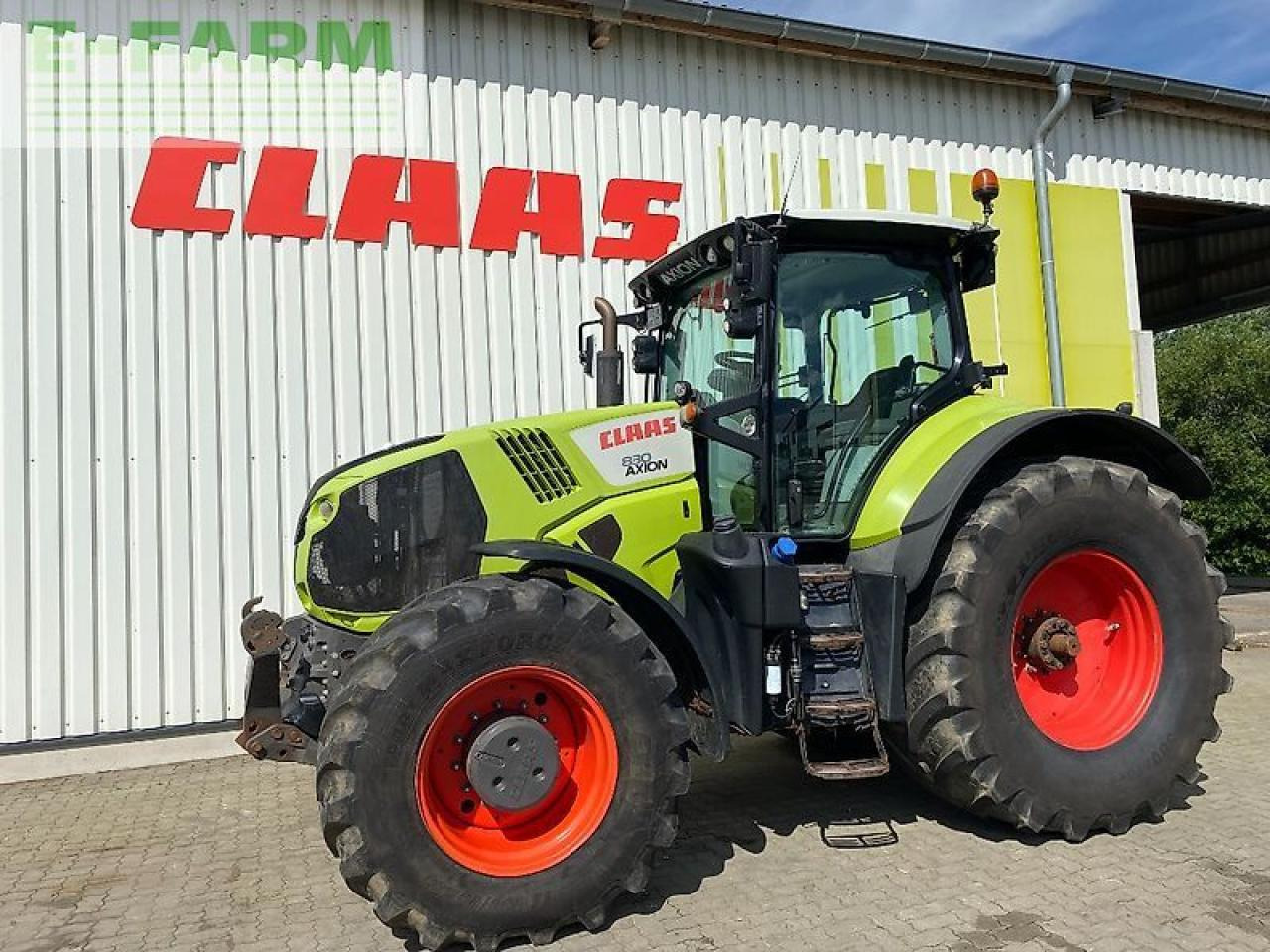 CLAAS axion 830 cmatic CMATIC - Traktorius: foto 1 CLAAS axion 830 cmatic CMATIC - Traktorius: foto 1