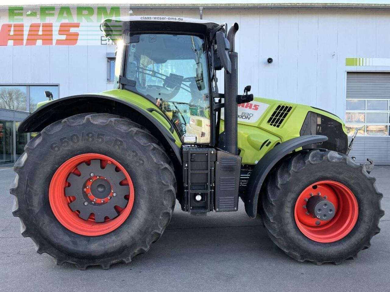 CLAAS axion 830 cmatic cebis, fkh + fzw, nur 3.965 h. CMATIC CEBIS - Traktorius: foto 4 CLAAS axion 830 cmatic cebis, fkh + fzw, nur 3.965 h. CMATIC CEBIS - Traktorius: foto 4
