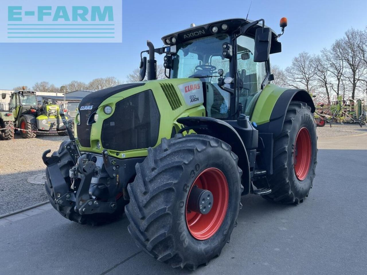 CLAAS axion 830 cmatic cebis, fkh + fzw, nur 3.965 h. CMATIC CEBIS - Traktorius: foto 1 CLAAS axion 830 cmatic cebis, fkh + fzw, nur 3.965 h. CMATIC CEBIS - Traktorius: foto 1