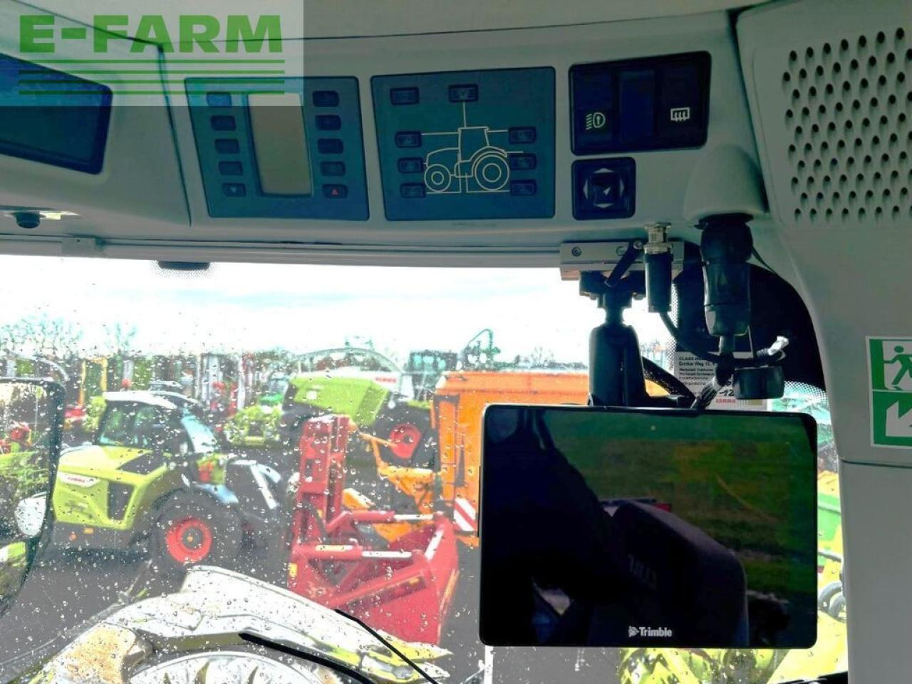 Traktorius CLAAS axion 830 cmatic cebis, fkh + fzw, trimble lenks CMATIC CEBIS: foto 15