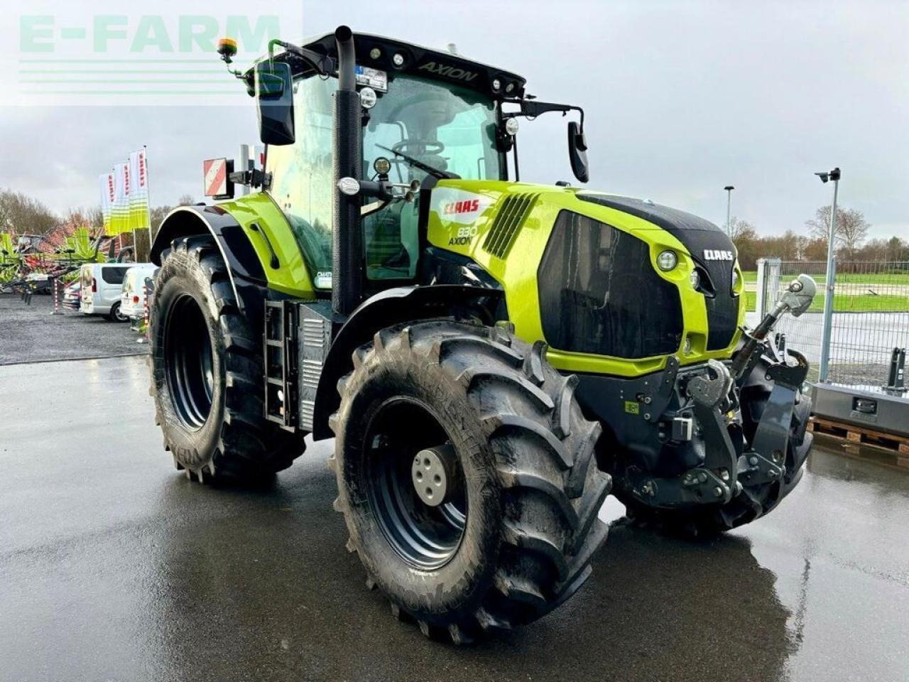 CLAAS axion 830 cmatic cebis, fkh + fzw, trimble lenks CMATIC CEBIS - Traktorius: foto 2 CLAAS axion 830 cmatic cebis, fkh + fzw, trimble lenks CMATIC CEBIS - Traktorius: foto 2