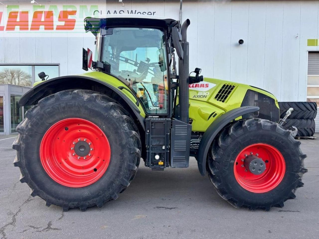 CLAAS axion 830 cmatic cebis, nur 1.026 h. ! CMATIC CEBIS - Traktorius: foto 4 CLAAS axion 830 cmatic cebis, nur 1.026 h. ! CMATIC CEBIS - Traktorius: foto 4